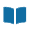 Blue open book icon representing dental education or patient information resources.